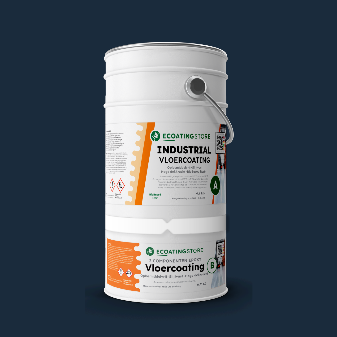 Industrijski podni premaz - RAL 5011
