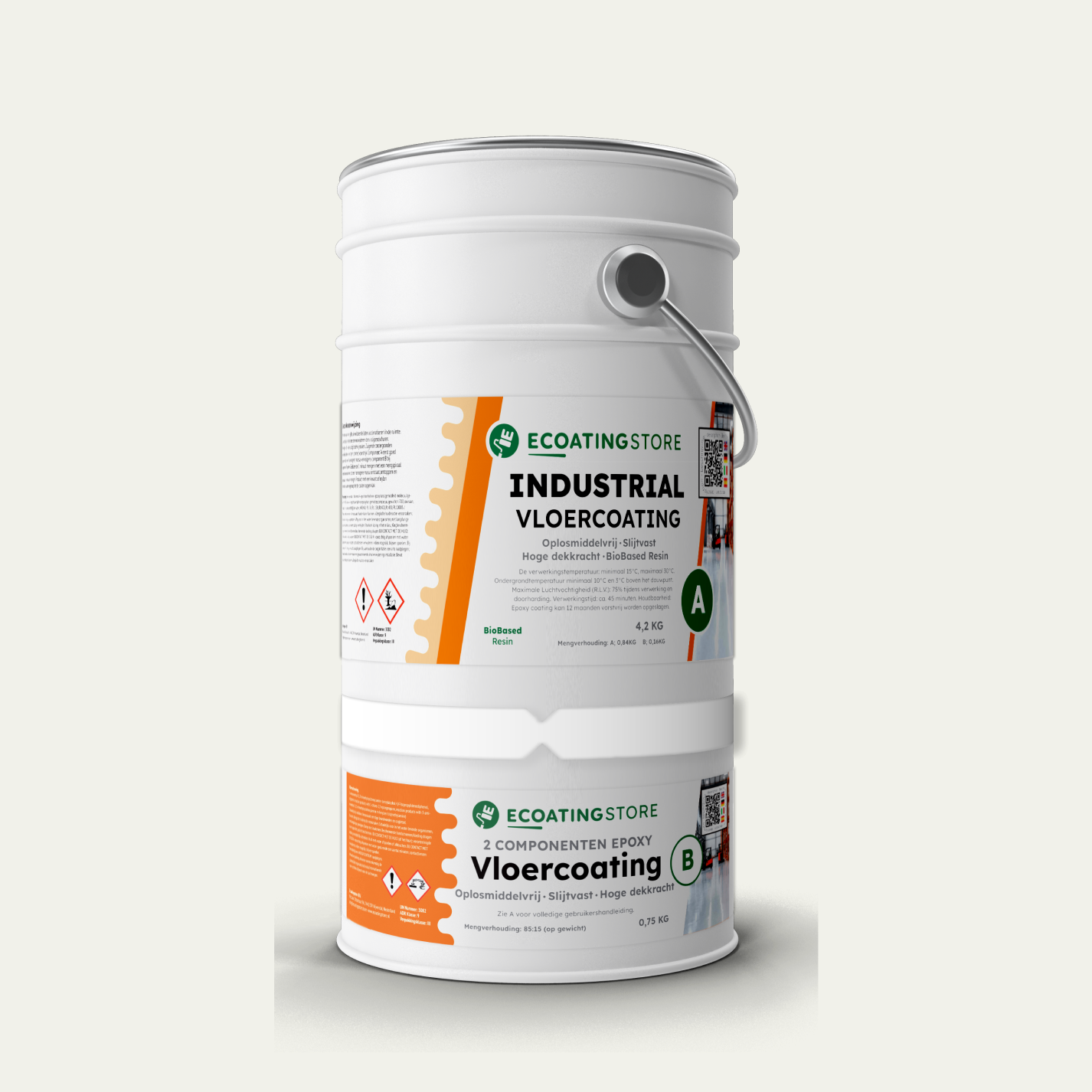 Podna obloga RAL 9016 prometno bijela